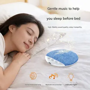 Pillow Bluetooth Speaker for Sleeping, Deep Sleeping with White Noise, It won't disturb your partner and has a timer function to shut it off, Ultra-Thin Pillow Bluetooth Speaker | Sleep Better Without Earbuds, Compatible with Android & iOS