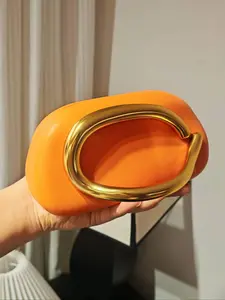 Women's Fashionable Evening Bag, with Kiss Lock Design, Casual Versatile Handbag for Party, Trendy All-match & Exquisite Bag for Birthday Gift