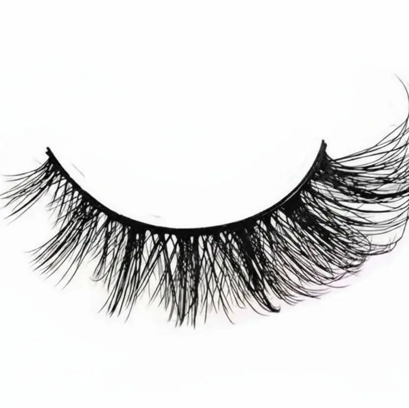 Synthetic Hair Fiber Eyelashes, Cute Blinking Cat Eye Style