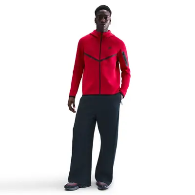 Hoodie Nike Club Tracksuit Black And Red Nike Sportswear Club