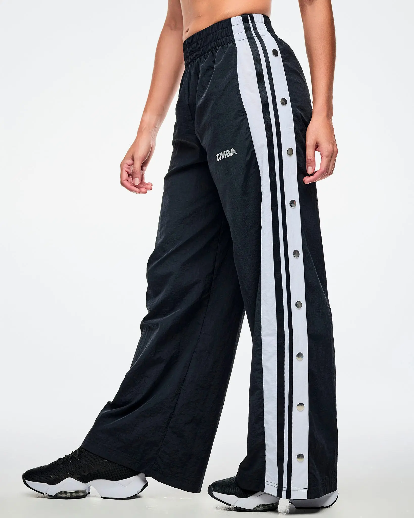 Dale-Z High Waisted Pants With Side Snaps