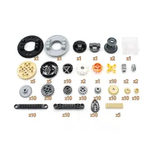 Cross-Border Hot Selling Parts Gear Pack 169pcs Technology Building Blocks Small Particles Mechanical Accessories Assembly Loose Parts Weighing