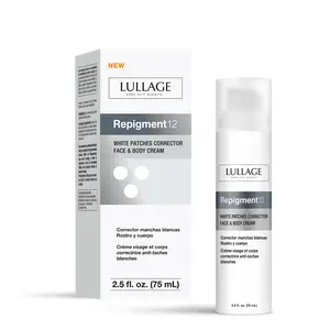 LULLAGE Repigment12 White Patches Corrector Cream for Dry Skin and Sensitive Skin, Paraben-Free Repigmentation Face and Body Cream for Women and Men, 2.5 Fl Oz Comfort Gentle Skincare Daily Moisturizers Radiant Redness Restore