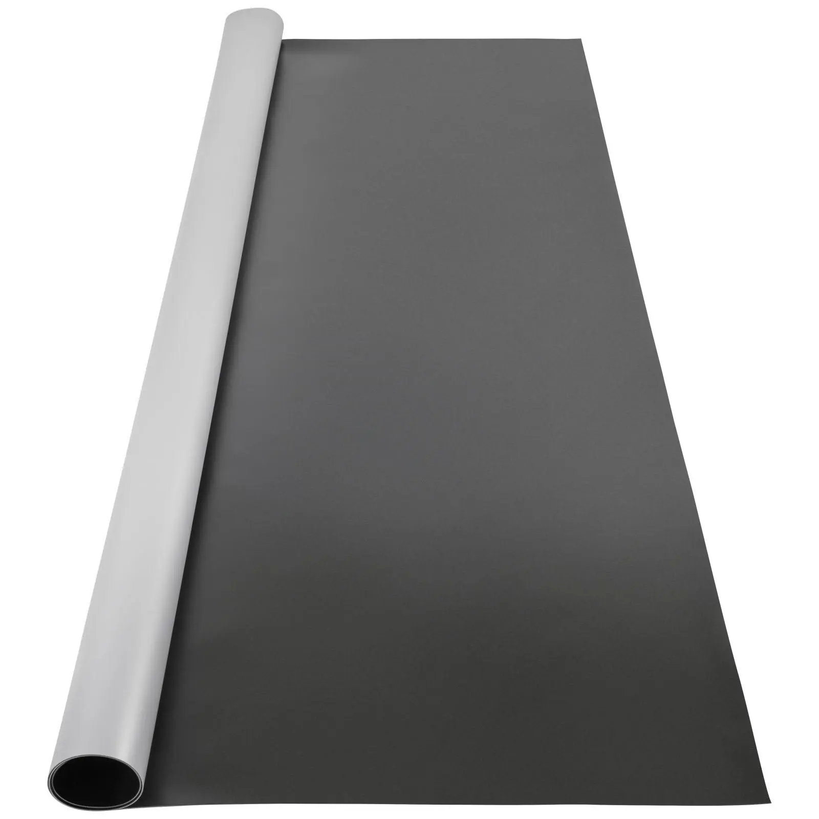 【SummerFinds】VEVOR Dance Floor,  , 6.6x9.8ft Dance Floor Roll, 0.06in Thick PVC Vinyl Dance Floor, Black/Grey Reversible Portable Dance Floor, Non-Slip Dance Flooring, Ballet Dance Floor for Jazz, Pop, Lyrical Style