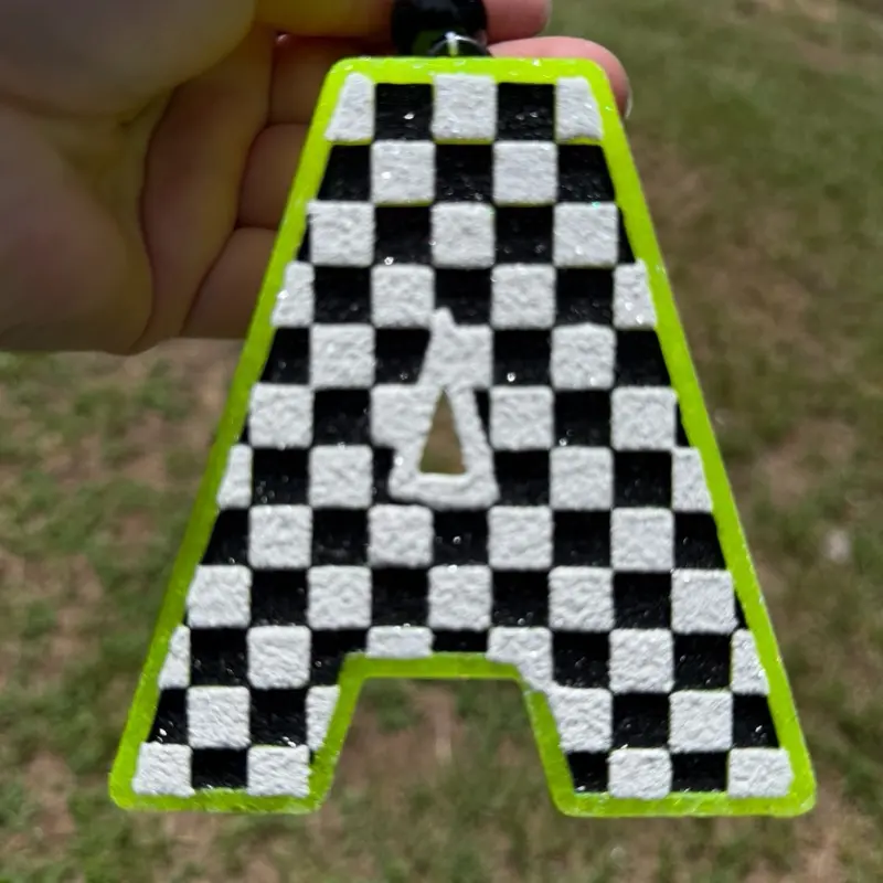 Letter A Car Freshie