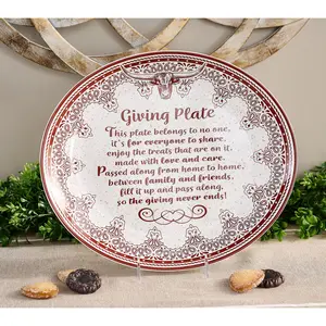 Sister Road by JG Giving Plate