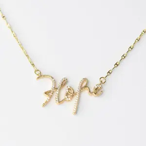 Hope Gold Necklace