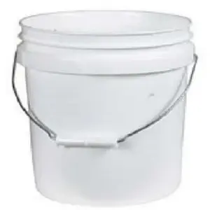 Leaktite 2GLSKD White Plastic Pail - 2 Gallon