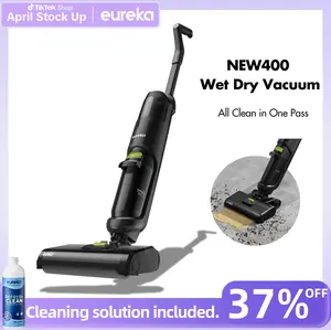 Eureka NEW400 Cordless Wet-Dry Hard Floor Cleaner - 2-in-1 Cordless Vacuum Mop, Self-Propelled, Self-Cleaning, Multi-Surface, Sticky Mess Cleaning, Durable Household Vacuum & Floor Care Appliance
