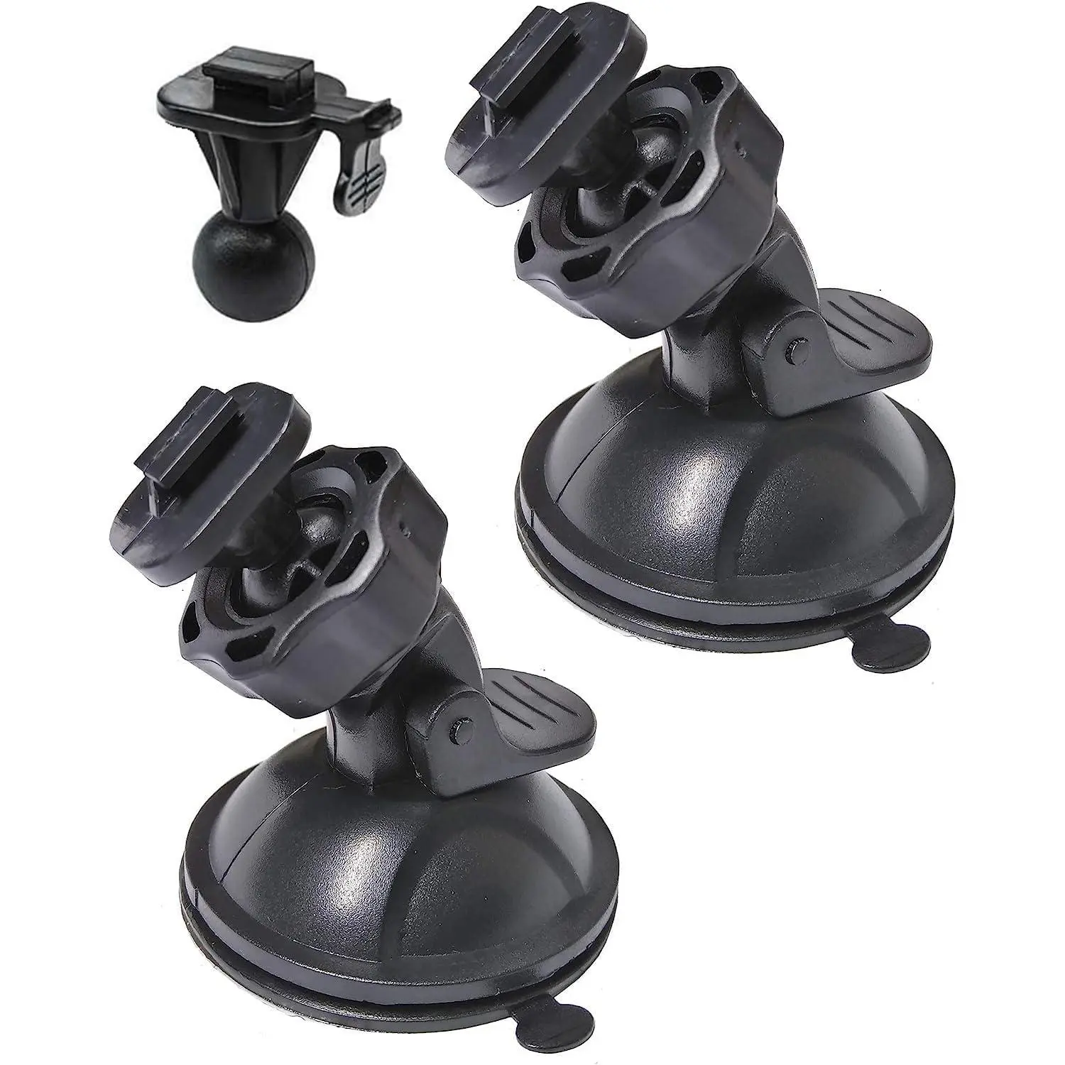2-Pcs Suction Cup Camera Mount Car Holder for 2.7-Inch Yi Dash Cam, Uniden Dashcam, Black Box G1w Dash Camera - Tight Hold, Removable, Easy Installation, Heat-Resistant
