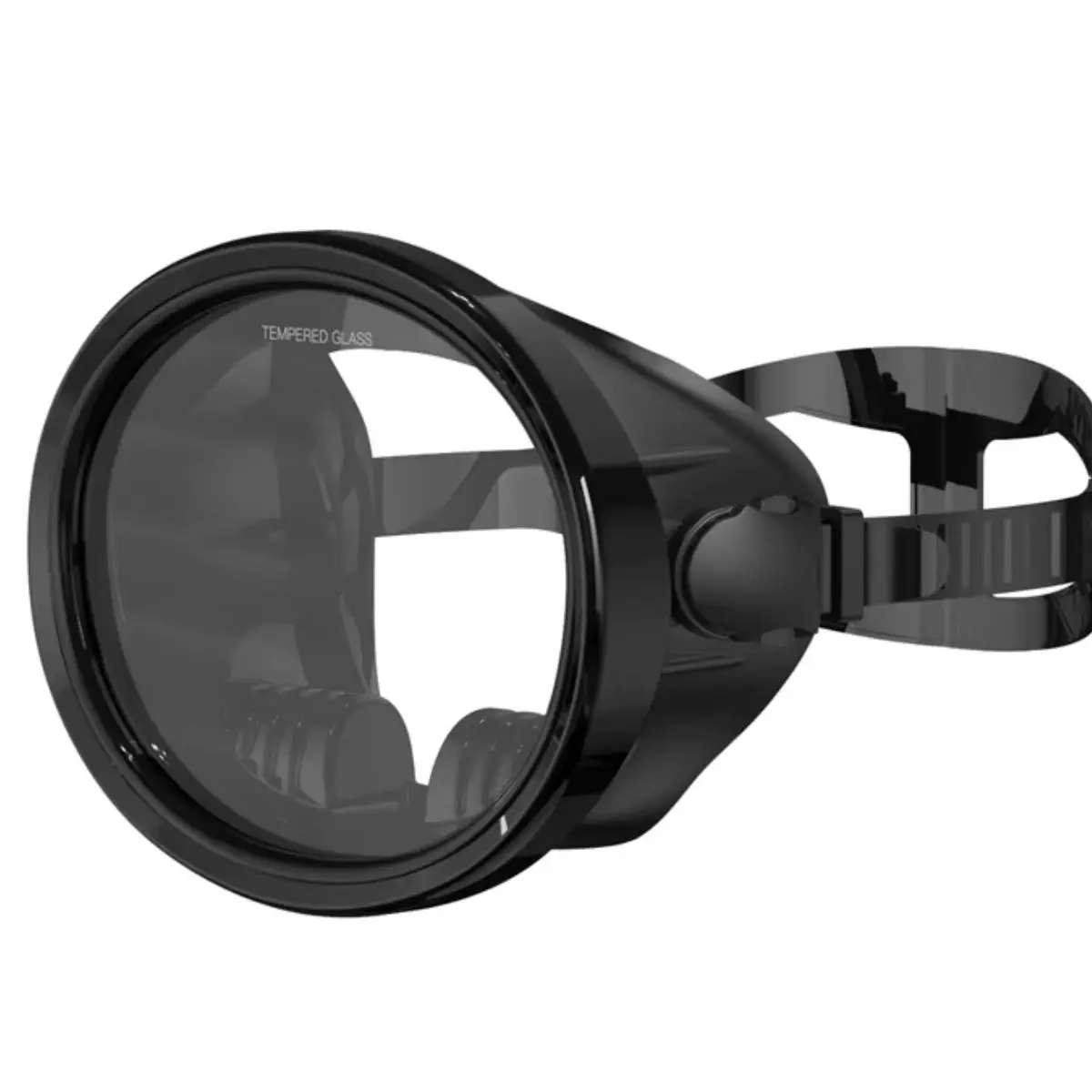 Classic Retro-Style Scuba Diving Mask for Adults, Single Tempered Glass Lens for a Panoramic Wide View, Retro Look, Underwater Sport, Vintage, Unisex Adult, Underwater Diving Masks, Diving Masks