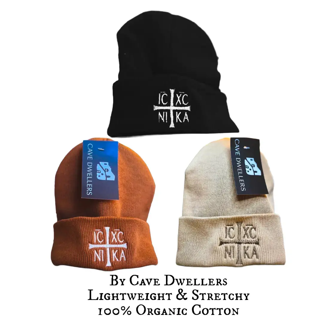 Embroidered NIKA | Beanie | Cave Dwellers Embroidered NIKA | Beanie | Cave Dwellers