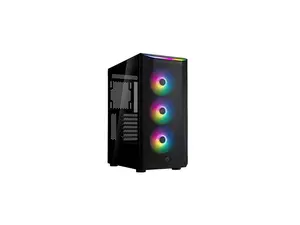Silverstone FARA 512Z High airflow ATX mid-tower chassis with dual radiator support and ARGB lighting