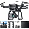 Bwine F7GB2 Wireless Multi-Rotor Drone with 4K Digital Camera, 3-Axis Gimbal Stabilizer, 9800FT Transmission Range, FAA-Compliant, 50Mins Flight Time (2 Batteries), GPS Auto Return, Follow Me, Beginner Mode, Adjustable Remote ID