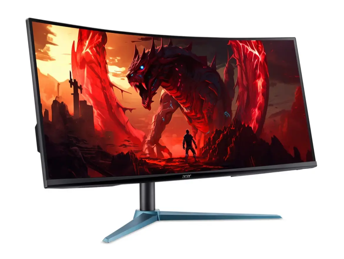 Acer Nitro 34” Gaming Monitor Curved 120Hz 1ms 3440x1440