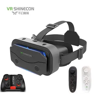3D Helmet VR Glasses 3D Glasses Virtual Reality Glasses VR Headset For Google cardboard 5-7' Mobile with original box