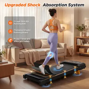 Household Portable Walking Treadmill  APP Control, Convenient And Easy To Store, Maximum Speed Of 6 KM Per Hour, Including Remote Control, Household Multifunctional Treadmill, Home Fitness Equipment