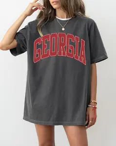 Comfort Colors Georgia  T- Shirt, Game Day Tee, Georgia Football, Varsity Letter, Vintage Georgia Shirt, Georgia Gift, Unisex