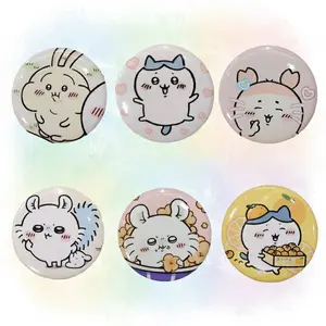 Chiikawa, Hachiware, and Usagi Button Pins, Chiikawa Colorful Meme Pin Buttons For Clothes, Bags, Backpack, Hats, Jeans, and More, Funny Bag Accessories!