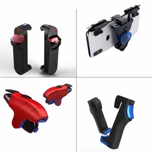 NEW Naraka Bladepoint Game Controller PUBG Mobile 6-Finger Magic Shadow Pulse Rapid Fire for Tablet & Phone with Rapid Fire Mode