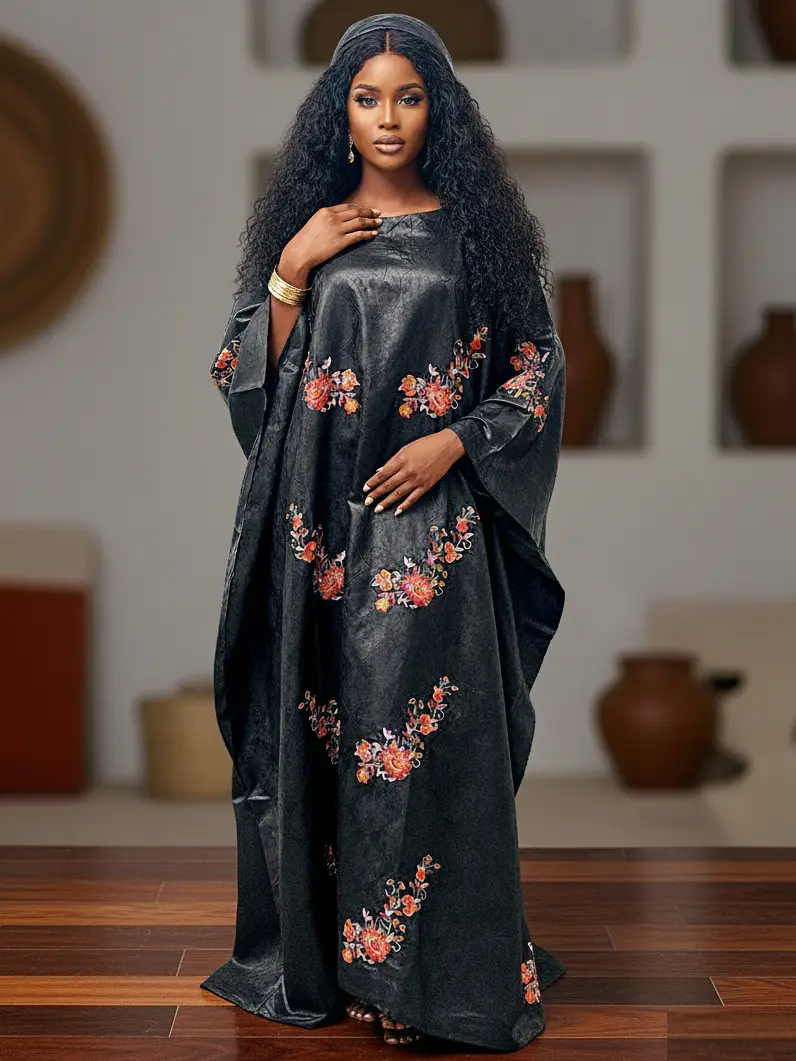Rich Aunty Bazin Boubou | Effortless Luxury African Kaftan/the Ultimate Bazin Riche Kaftan | Rich Aunty Style/bazin/boubou/kaftan/frican dress/Senegalese dress/bubu/Wedding guest/Eid/ceremony/formal wear/plus size