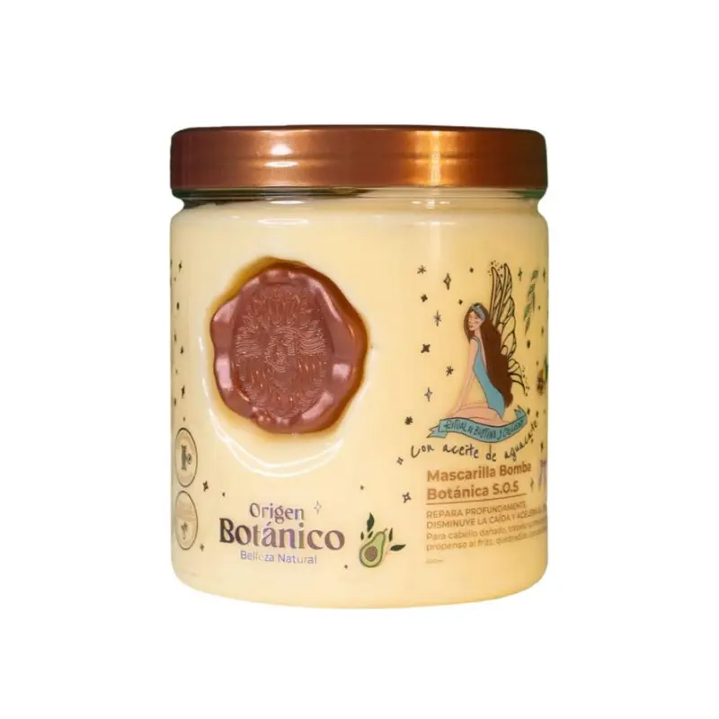 Ritual Botanico S.O.S. Botanical Bomb Mask 400 ML 13.52 fl oz Deeply Repairs Reduces Hair Loss and Accelerates Growth