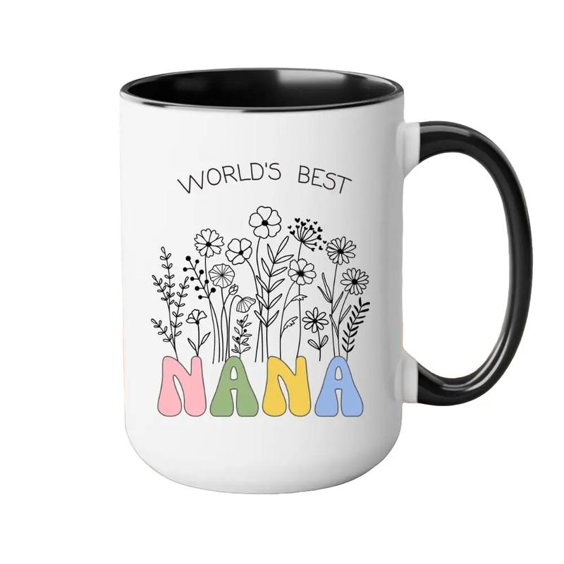 Nana Mug, Nana Gift Mug, Nana Mothers Day Gift, Gigi Mug, Gift Grandmother Mug, Garden's Nana Mug, Novelty Coffee Mug, Gifts For Grandmother Gigi, 11 15oz Ceramic Cup, Gifts For Birthday