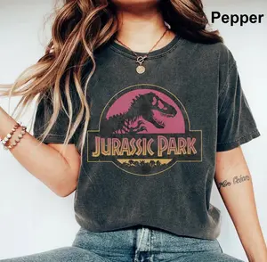 Vintage Jurassic Park Shirt, Jurassic Park Logo Shirt, Dinosaur T-Rex Shirt, Jurassic World Shirt, Jurassic Graphic Shirts