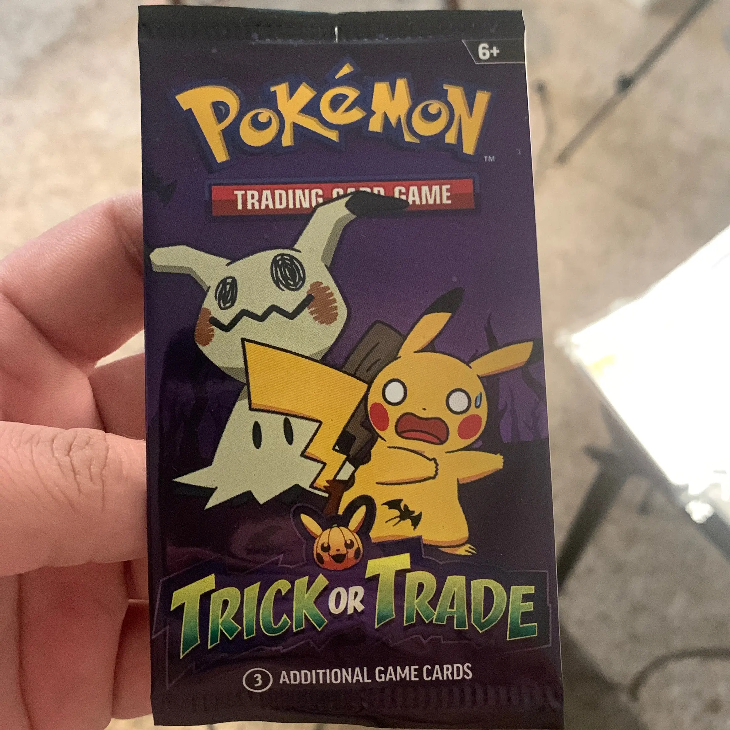 Trick or trade booster pack!