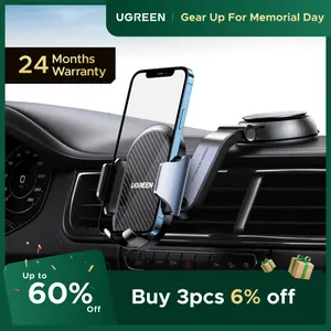 UGREEN Suction Cup Car Phone Mount, Universal Phone Holders for Your Car Windshield/Dashboard/Window,Compatible with iPhone, Samsung, All Cellphone，tiktokshopmemorialday