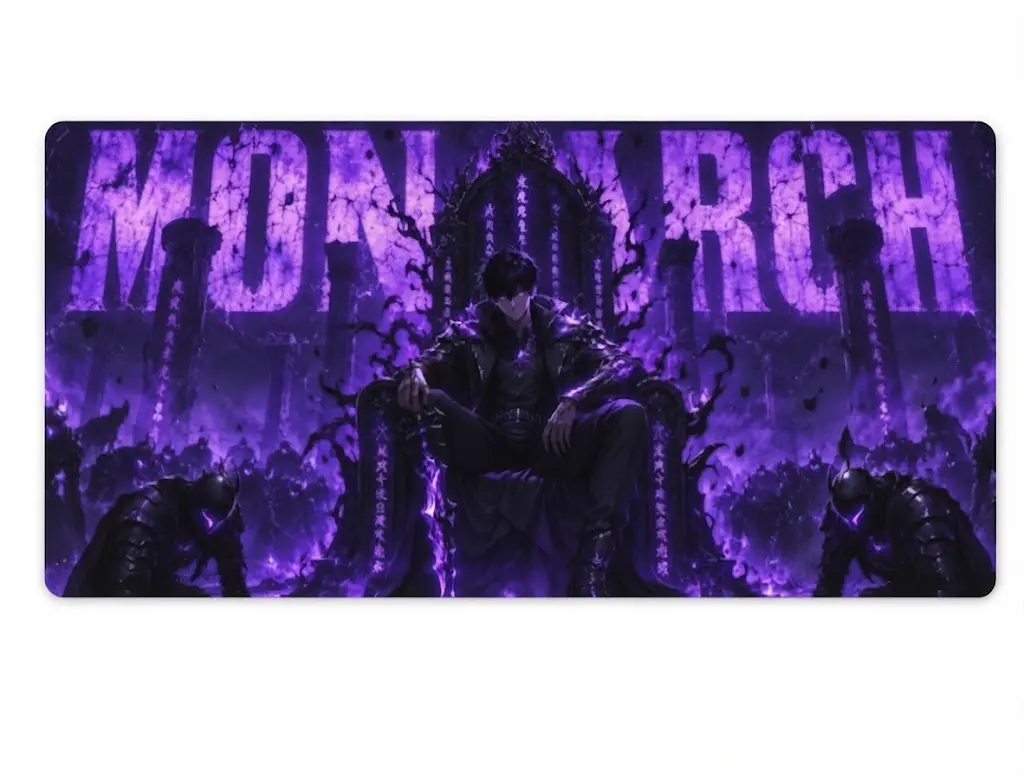 ARISE Mouse Pad, Anime Gaming Desk Mat, Extended Non Slip Computer Mousepad, Large Keyboard Mat for PC Setup, Gamer Desk Accessories