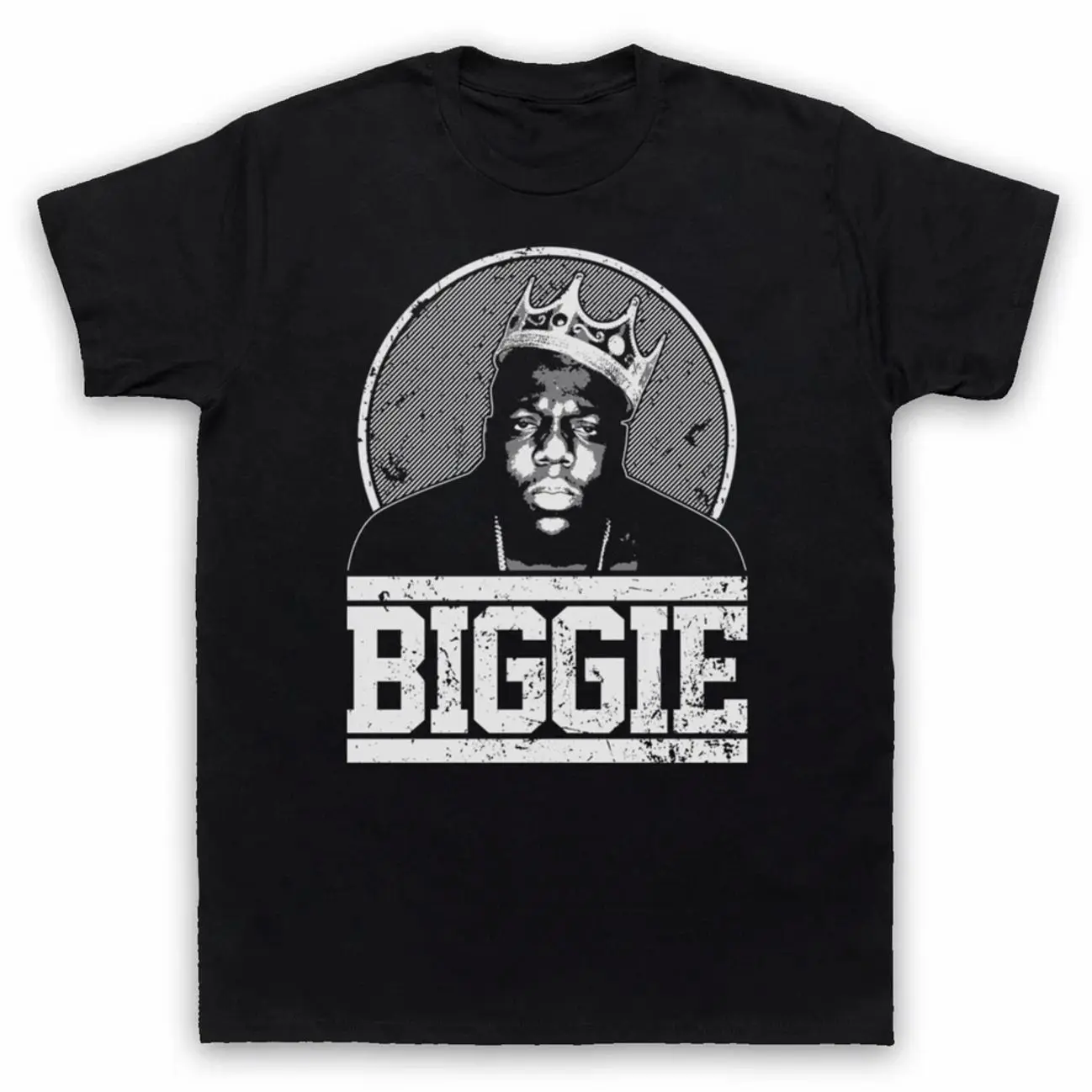 NOTORIOUS BIG BIGGIE TRIBUTE UNOFFICIAL RAP HIP HOP MC MENS & WOMENS T-SHIRT E