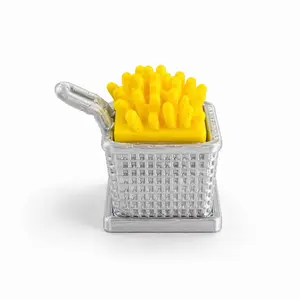Fries in a Fryer Clicker Fidget - Fun and Engaging Fidget Toy for Stress Relief and Entertainment