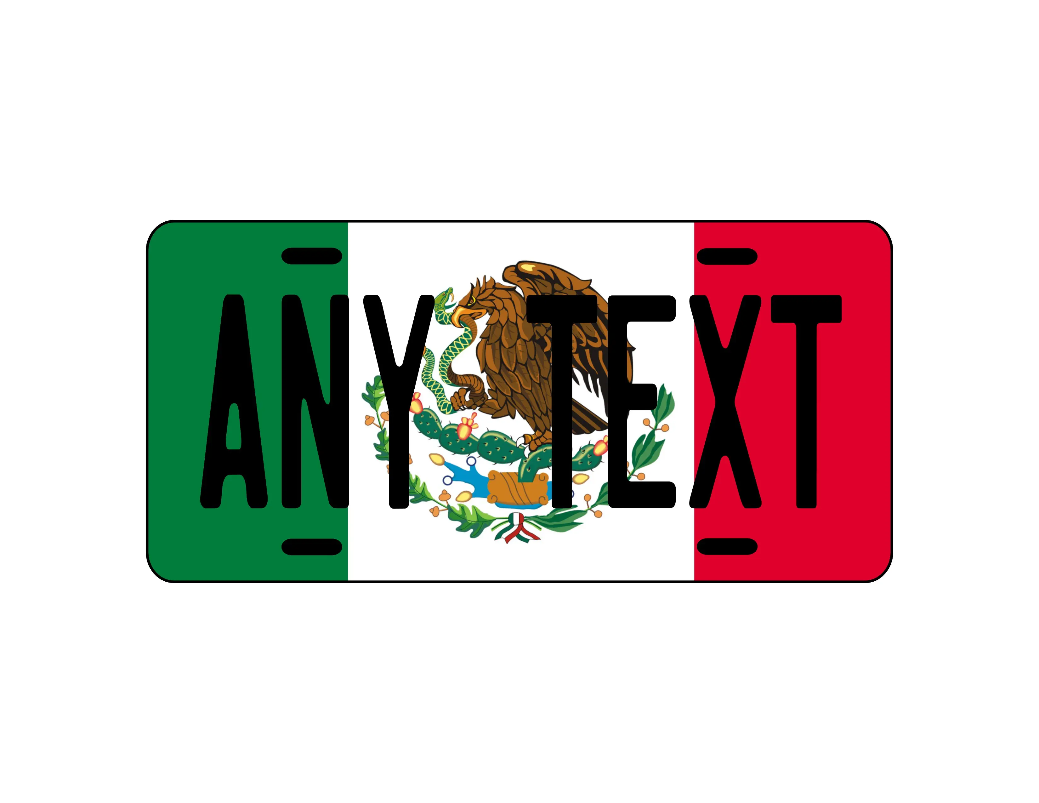 CAR PLATE DECORATIVE, CUSTOM CAR PLATE MEXICO CAR PLATE DECORATIVE, CUSTOM CAR PLATE MEXICO
