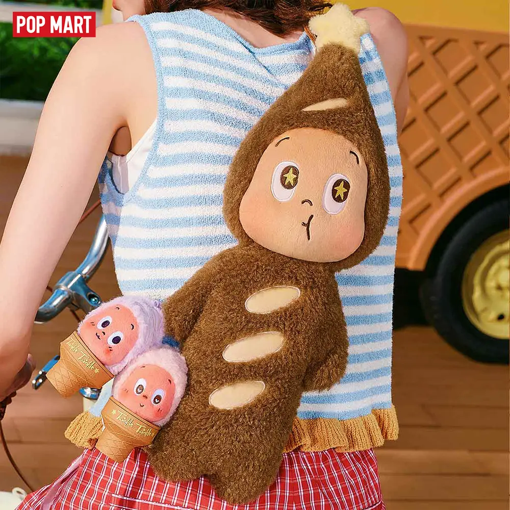 POP MART MOON GELATO Series-Plush Baguette Bag,summerwins