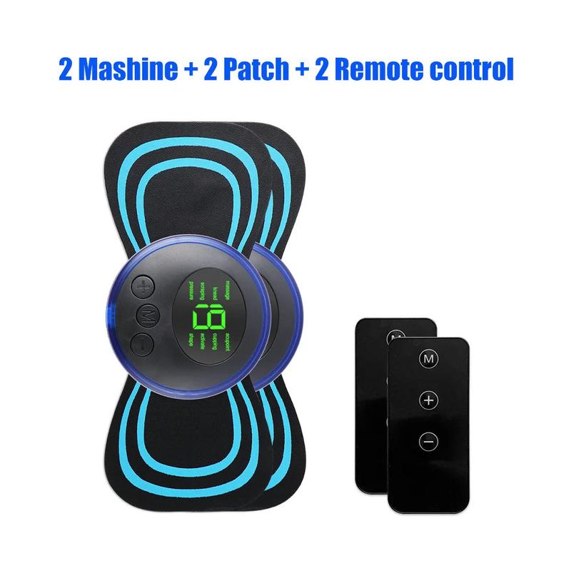Portable Mini USB Rechargeable Patch,  Full Body Sports Massager for Shoulder, Neck, Whole Body