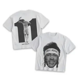 11 Neymar T-Shirt, Neymar 2-Sided Vintage Tee, Unisex Soccer Shirt, Graphic Tees, Menswear Womenswear Streetwear