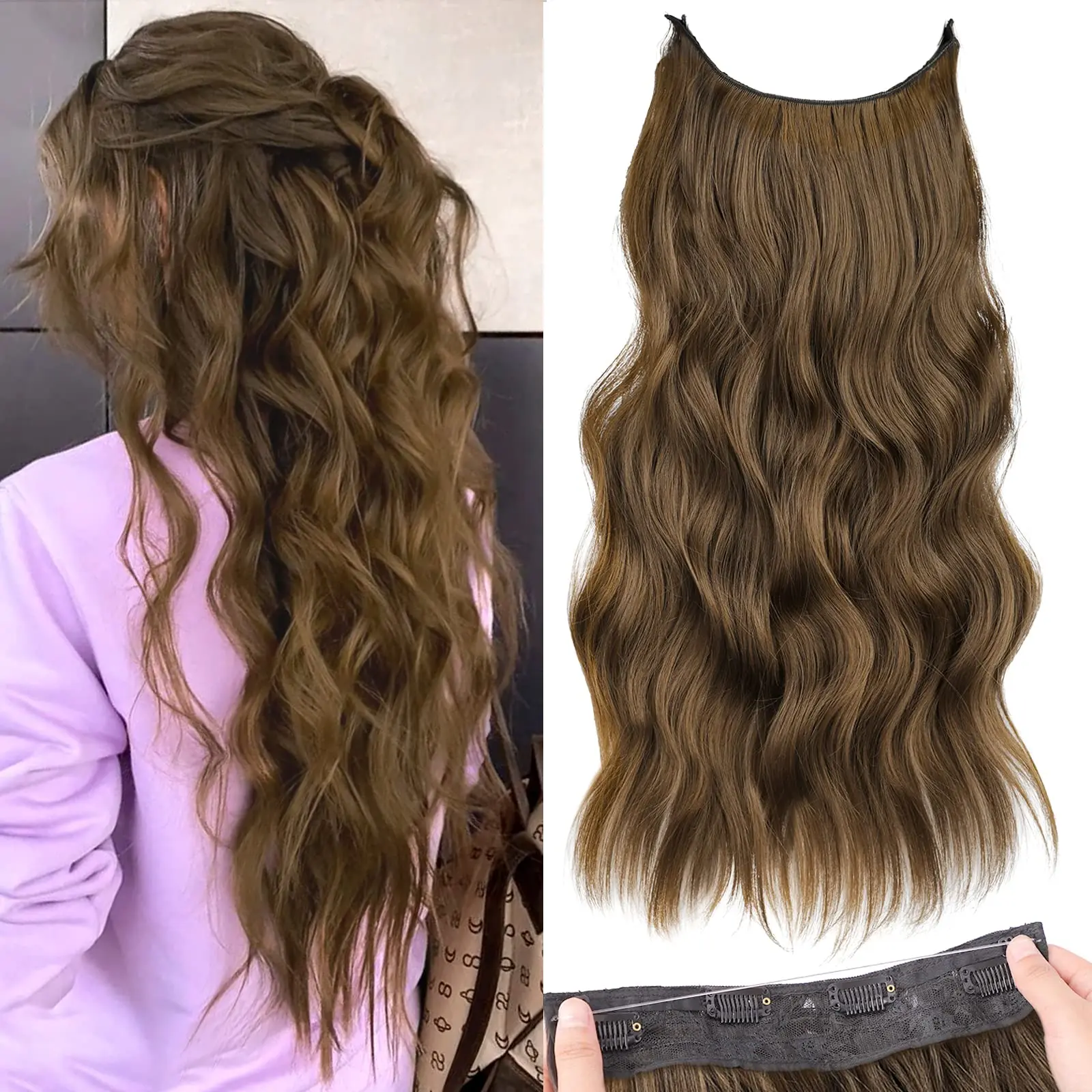 20 Inch Chestnut Brown
