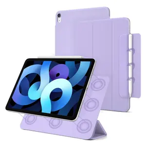 Magnetic iPad Case with Stand, Auto Wake/sleep Function, Compatible with 10.9-Inch iPad Air 4/5 & 11-Inch iPad Air 6/7