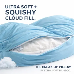 Claire De Lune Breakup Recovery Bamboo Cloud Pillow | Emotional Comfort Gift Pillow | Softest Pillow Ever | Post‑Breakup Support cool pillow inserts
