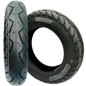 (2-Pack) 3.50-10 Tubeless Street Tires for Electric Scooter & Gas Moped – Front or Rear Fit on 10-Inch Rim