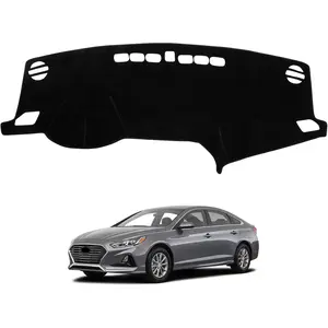 Dash Cover Mat Compatible with Hyundai Sonata 2015 2016 2017 2018 2019 Dashboard Cover for Pad Custom Car Dashboard Interior Accessories Ornament