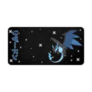 Shiny Charizard Desk Mat, Anime Mouse Pad, Computer Accessories, Perfect Gift for Fans, Office Decor, Gaming Decor, Top Deskmat