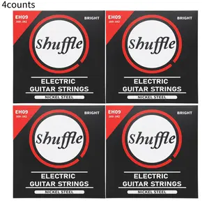 Electric Guitar String, 4 Counts Electric Guitar String, Guitar Accessories for Men & Women, Music Accessories for Guitar