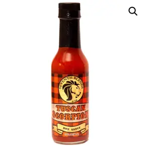 Tuscan Scorpion Hot Sauce Vegan Dairy Free Natural