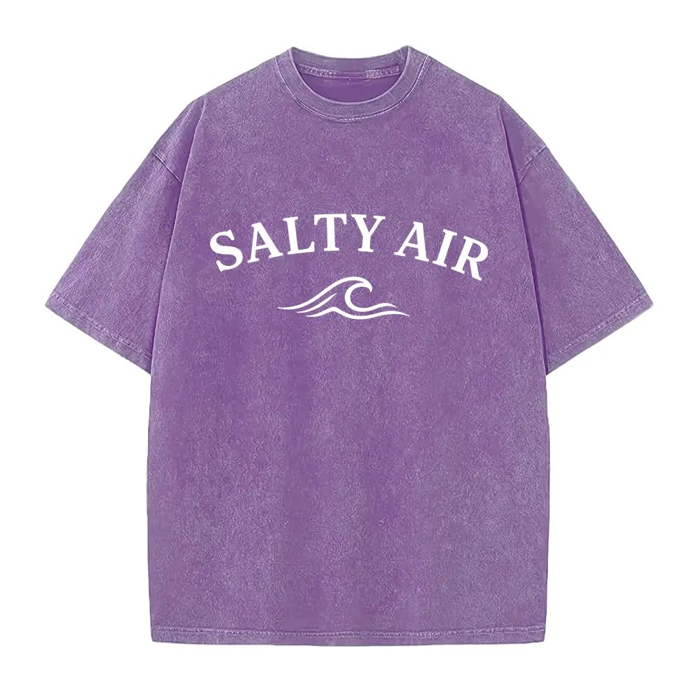 Salty Air Tee, Beach Lover Gift, Seaside Summer Shirt, Ocean Inspired Tee, Downeast, East Coast