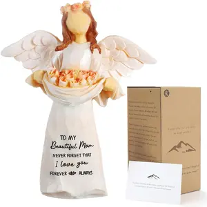 Gifts for Mom,5.12" Mom Gifts Angel Figurine,Mom Birthday Gifts,Sentimental  for Moms on Birthday and Mother's Day