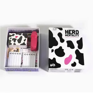 Full English Herd Mentality Family Matching Game Cards Adult Party Strategy Game Cards