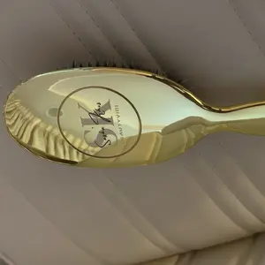 Boar Hair Extension Brush.  This gentle brush is specially designed for hair extensions — no pulling, no damage, just flawless glide from root to tip.