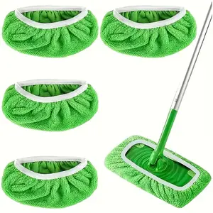7pcs High-Quality Reusable Mop Replacement Pads, Washable Durable Dual-Use High Absorbency, Dry Wet Cleaning